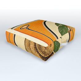 The Peach. A Ragtime Two Step Outdoor Floor Cushion