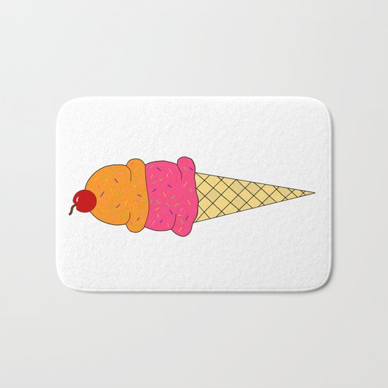 Frozen Yogurt Bath Mat