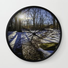 woods Wall Clock