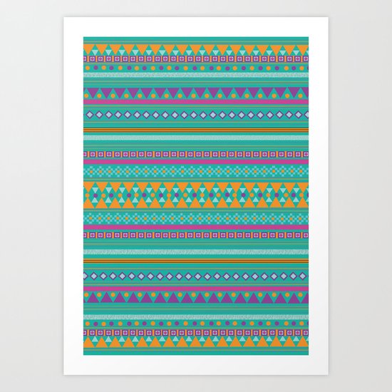 Tribal Party Art Print