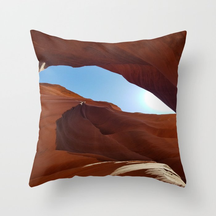 Antelope  Canyon  #11 Throw Pillow