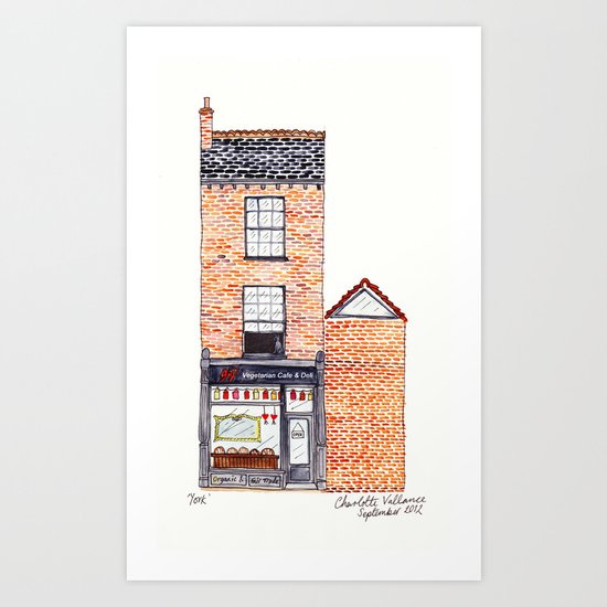The Cats of York by Charlotte Vallance Art Print
