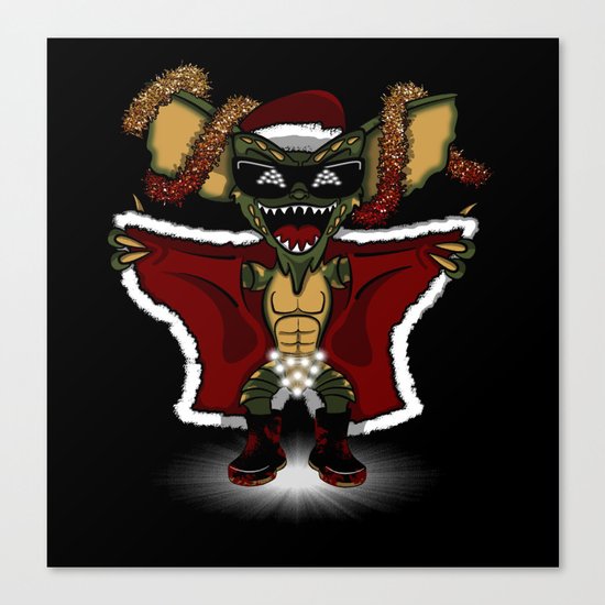 Flashing Through The Snow Canvas Print