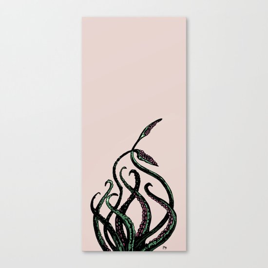 Piece of Tattooed Lady Canvas Print