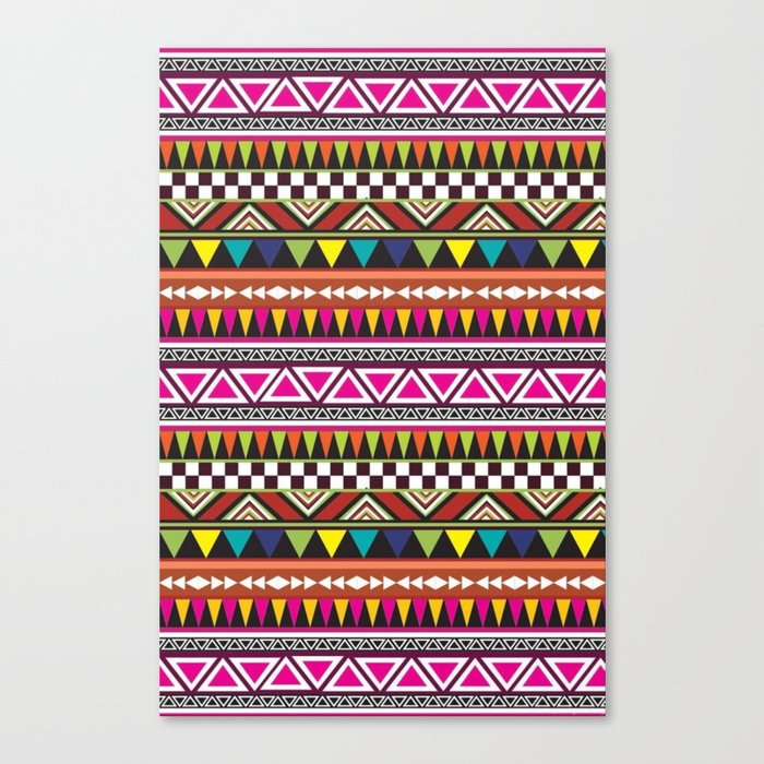 Tribal pattern Canvas Print