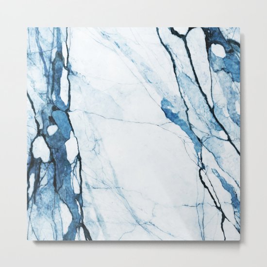 Moroccan Blues #society6 #decor #buyart Metal Print