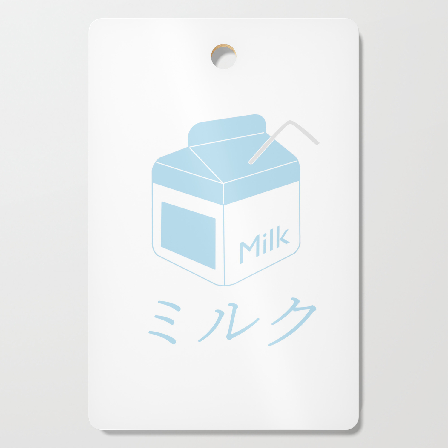 Funny Aesthetic Milk Brick design Vaporwave Milk Carton 90s Otaku Style  Cutting Board by D&C DesignStudio | Society6