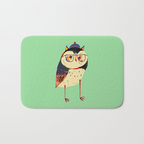 Owl Cutey. Bath Mat