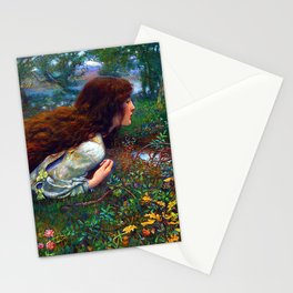Edward Robert Hughes The Princess Out of School Stationery Card