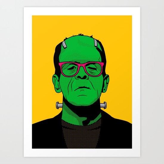 Lichtenstein's Monster Art Print