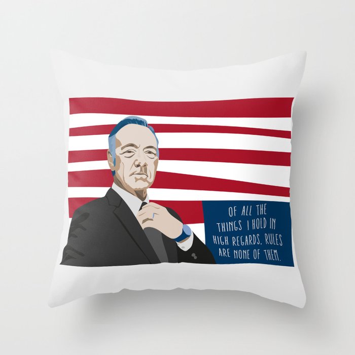 Rules Are None Of Them Throw Pillow