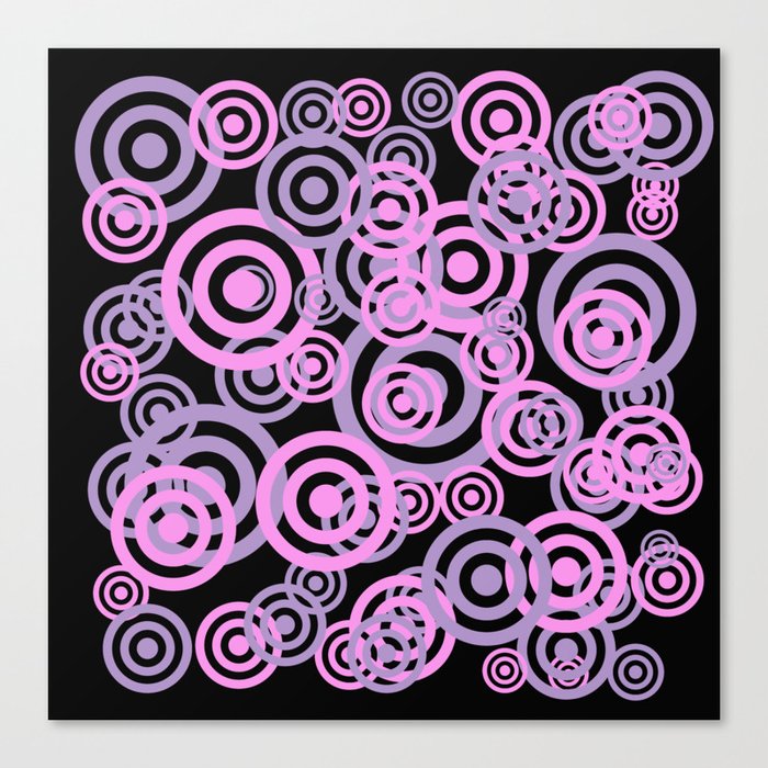 Abstract Circles 231 Canvas Print