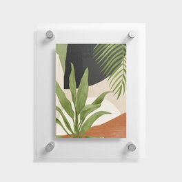 Abstract Art Tropical Leaf 11 Floating Acrylic Print