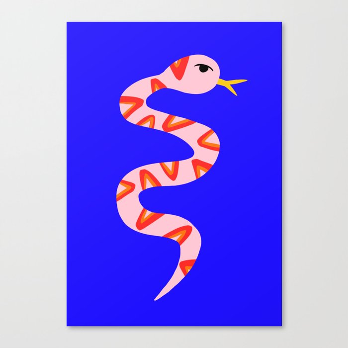 Bold Reptile  Canvas Print