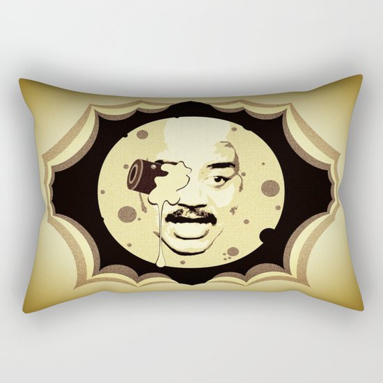 Neil deGrasse Tyson | Le Voyage Dans La Lune Rectangular Pillow