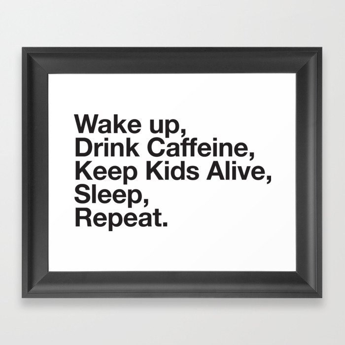 Keep them Alive. Framed Art Print