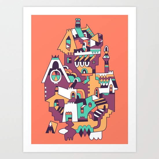 Farrier's Cabin Art Print