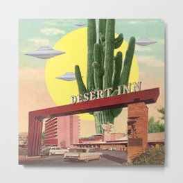 Desert Inn (Square) Metal Print