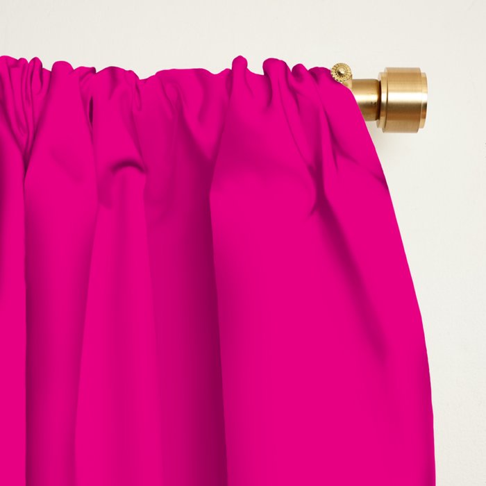Fuschia Pink Blackout Curtain By Moonshineparadise Society6