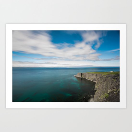 House by the Sea Art Print