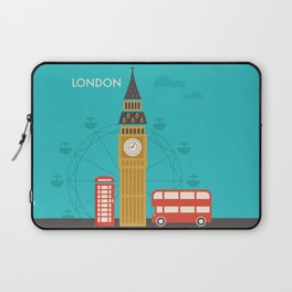 Attractions of London Laptop Sleeve