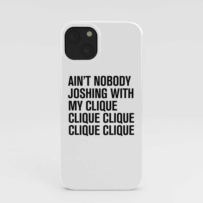 HIP HOPOLITELY // Clique iPhone Case