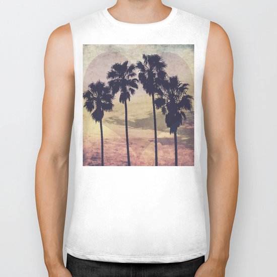 Heart and Palms Biker Tank
