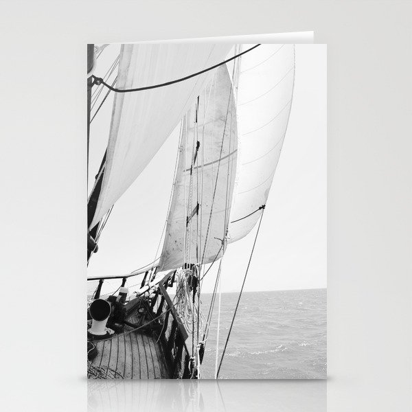 Away We Sail Stationery Cards
