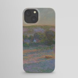 Stacks of Wheat (End of Summer) iPhone Case