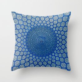 Dome of a mosque oriental ornaments Throw Pillow