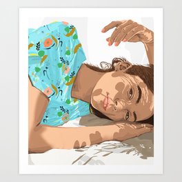 Feel the Sun from Both Sides Art Print