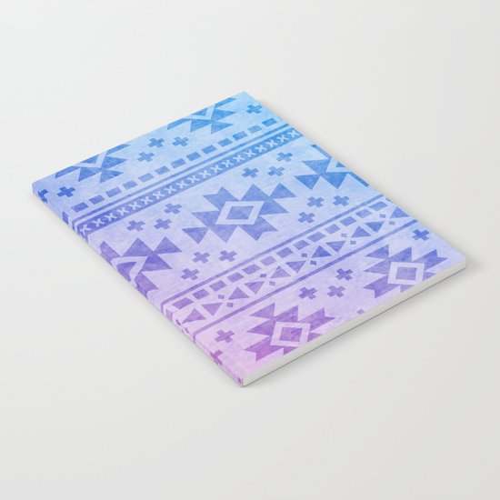 Aztec Pattern 04 Notebook