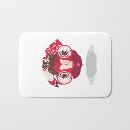 Scarlet Witch Style Bath Mat | Funny, Graphic Design, Vector 