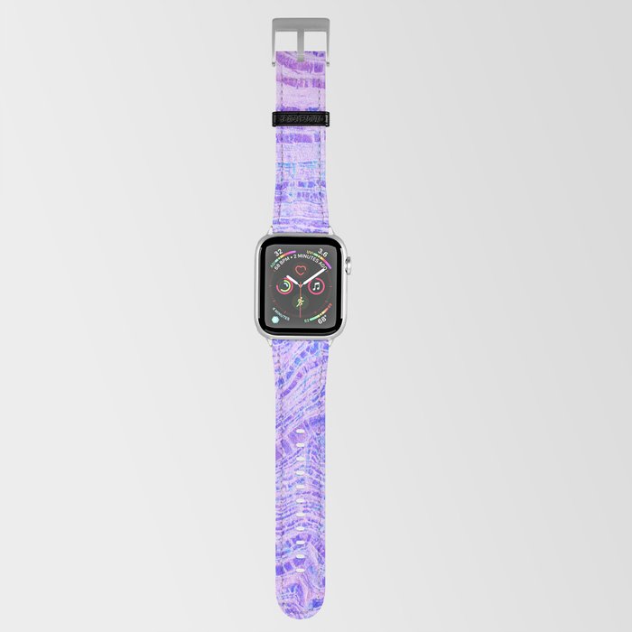 Mineral Texture Amethyst Purple Apple Watch Band
