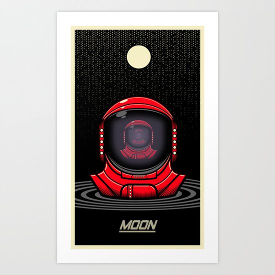 Moon Art Print
