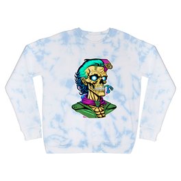 Hipster Skeleton Crewneck Sweatshirt
