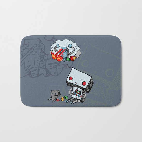A Dream About the Future Bath Mat