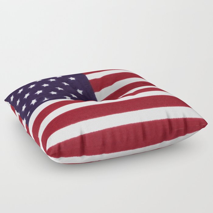 USA Star Spangled Banner Flag Floor Pillow