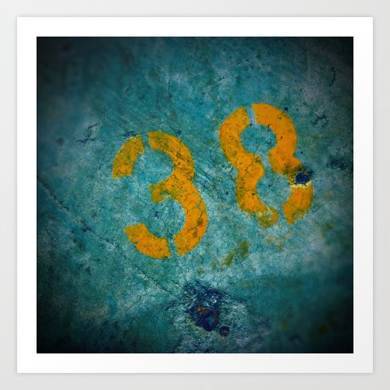 38 Art Print