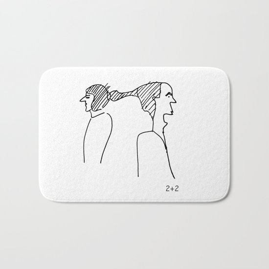 LOVE Bath Mat