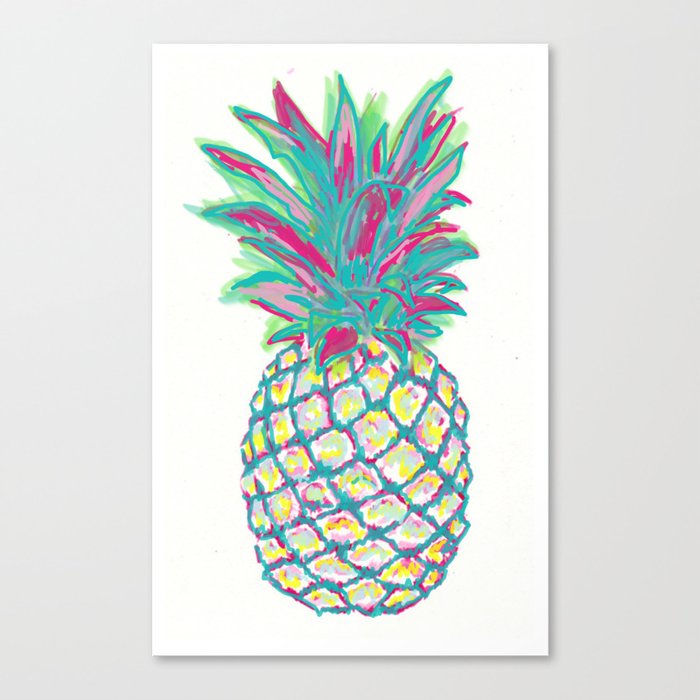 Pineapple  Canvas Print