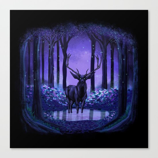 Elf Forest Canvas Print
