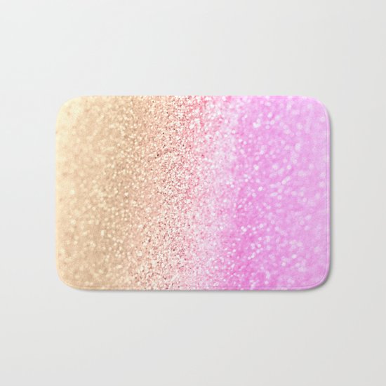 GOLD PINK II Bath Mat