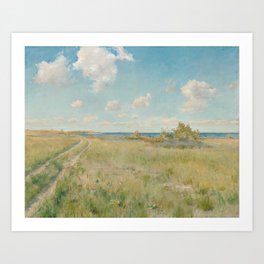 The Old Road to the Sea, 1893 Art Print