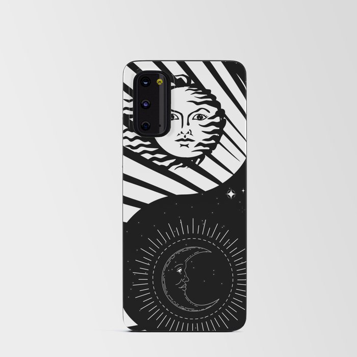 Solar and Lunar Yin Yang Android Card Case