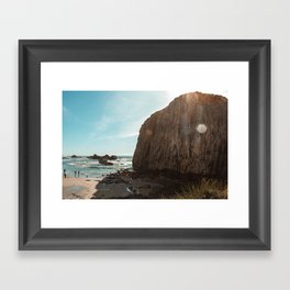 Seal Rock, Oregon Framed Art Print