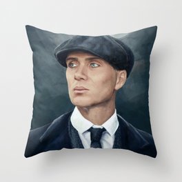 Tommy Shelby Throw Pillow