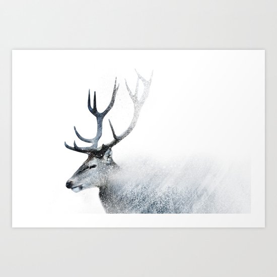 Oh Deer Art Print