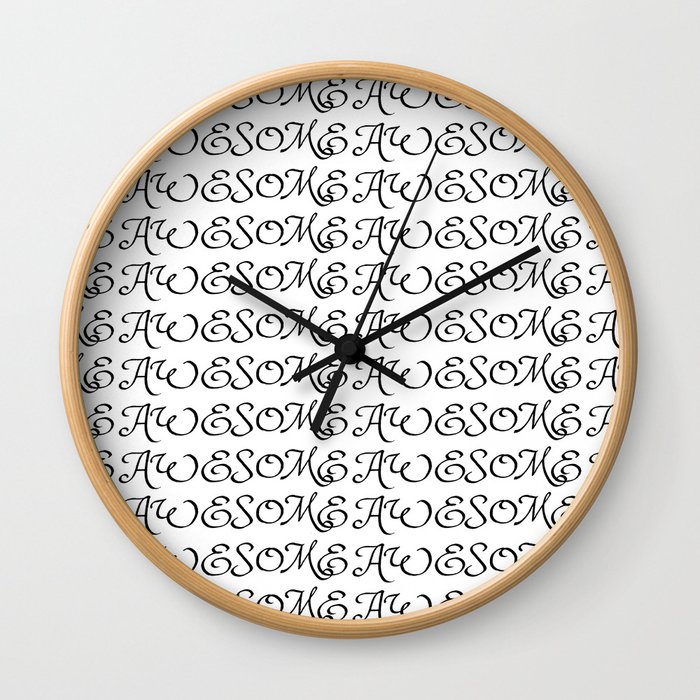 AWESOME Wall Clock