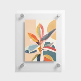Colorful Branching Out 05 Floating Acrylic Print